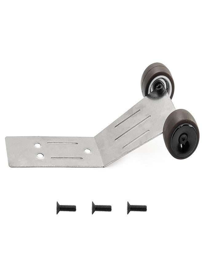XinGeeek RC Head Up Wheel Stainless Steel Wheelie Bar for Traxxas Mini Maxx Monster Truck-107154-1 RC Car (Black) - Image 2
